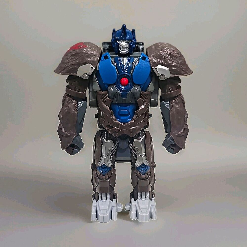 Transformers Rise of the Beasts Smash Changers Optimus Primal 9" Action Figure